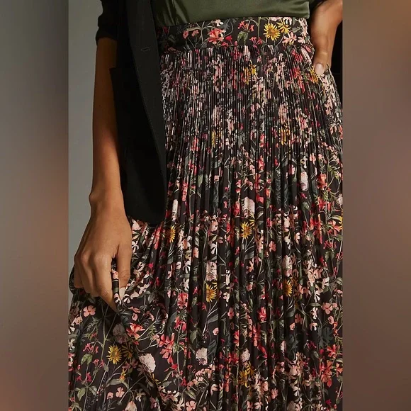 strapless open back dress Midnight Navy Printed Midi Dress